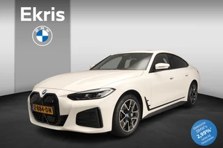 BMW i4 Gran Coupe eDrive35 | M-Sportpakket | LED | Leder | HUD | Schuifdak | Stoelverwarming | DAB | Harman-kardon sound | Alu 18 inch
