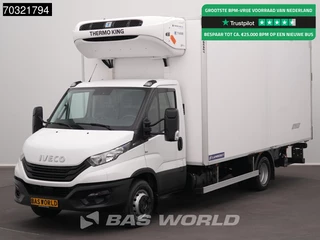 Iveco Daily 70C21 3.0L Automaat Lamberet Laadklep Koelwagen 210PK Dubbellucht Thermoking T-600R Airco Cruise Euro6 Koel Koeler Kühl Kühler Kühlwagen Kühlkoffer Airco Cruise control