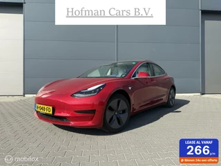 Tesla Model 3 Standard range RWD Plus Wit Leder 60 kWh Inclusief BTW SOH 90%