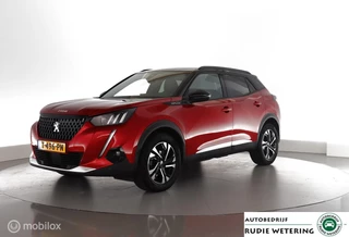 Peugeot 2008 1.2 130Pk Automaat GT-Line led|leer|cam|dab|stoelverwarm.|lmv17