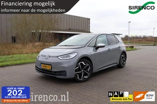 Volkswagen ID.3 First Plus 58 kWh stoel+stuurverwarming adaptive cruise control carplay sfeerverlichting muisgrijs