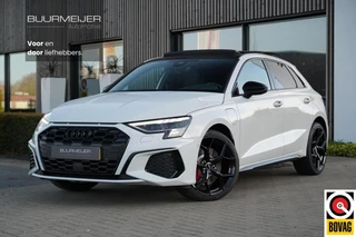 Audi A3 Sportback 45 TFSI e S edition Competition | Dealer onderhouden | Schuif/kanteldak | RS Stoelen | Head Up Display | Adaptieve cruise control | Elektrische achterklep | Stoelverwarming | Bang & Olufsen | Virtual Cockpit |
