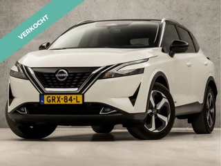 Nissan QASHQAI 1.5 e-Power N-Connecta Deluxe 191Pk Automaat (PANORAMADAK, APPLE CARPLAY, GROOT NAVI, VIRTUAL COCKPIT, STUUR/STOELVERWARMING, 360 CAMERA, ADAPTIVE CRUISE, GETINT GLAS, NIEUWSTAAT)