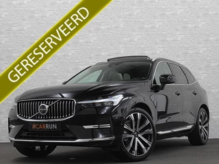Volvo XC60 350PK Ultimate Bright | Bowers & Wilkins | Luchtvering | Panorama | Massage | ACC | 360 Camera | T6 | Stoelventilatie | Head-Up | Keyless-Entry | Orrefors Glaspook | Pilot-Assist | Stoelverwarming V+A | Stand-Kachel | Memory | Stuurverwarming | Dodehoek | Leder Dashboard | Carplay |