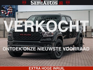 Hoofdafbeelding Dodge Ram Pick-Up Dodge Ram Pick-Up SPORT | 5.7 V8 4x4 HEMI | PANORAMA DAK | GROOTSCHEM 12 INCH | LPG | Diamond Black Pearl | CREW CAB | DUBBELE CABINE | 5 PERSOONS | DC | VOORRAAD NR 2556 - 6053