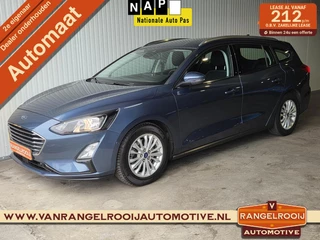 Ford Focus Wagon 1.0 Titanium Business Automaat, ACC, stoel- / stuur- / voorruitverw.