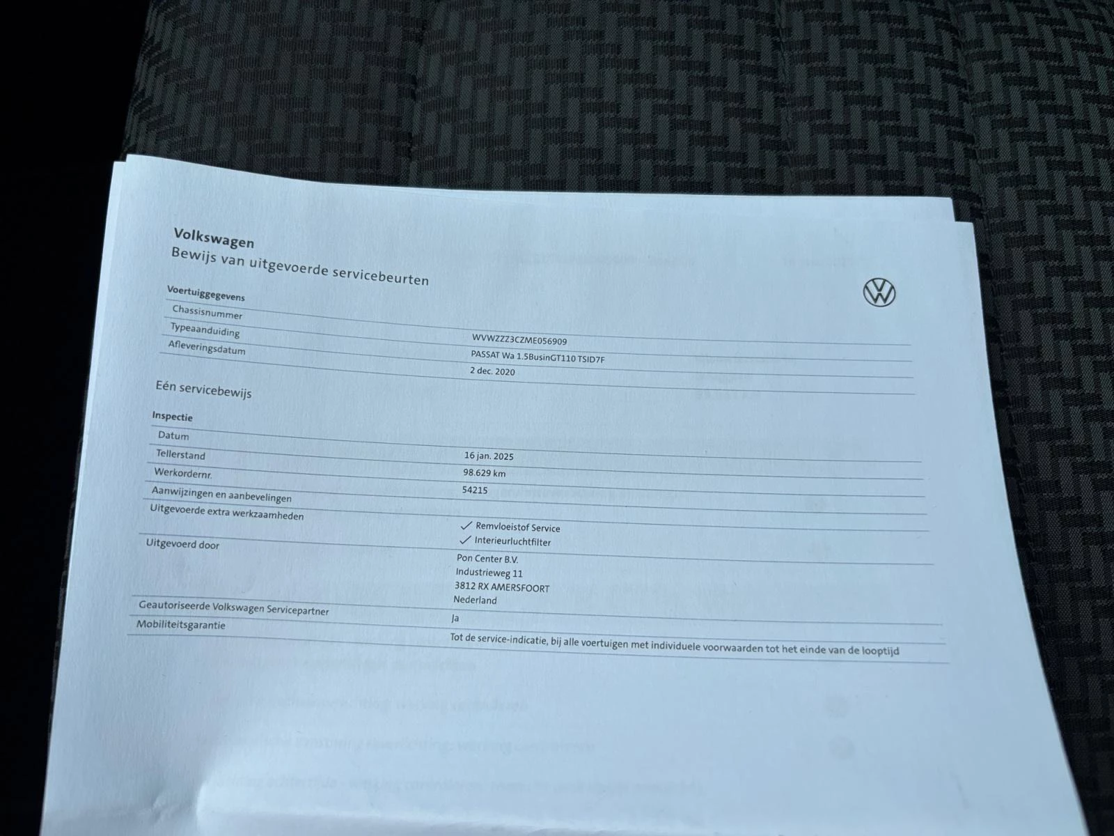 Hoofdafbeelding Volkswagen Passat