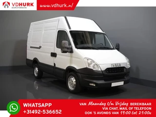 Iveco Daily 35S13V 2.3 L2H2 3.5T trekverm./ Gev.Stoel/ 270gr. Deuren/ Camera/ Climate/ Cruise