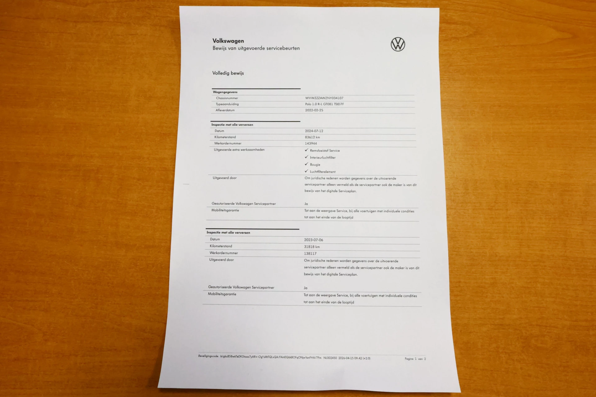 Hoofdafbeelding Volkswagen Polo