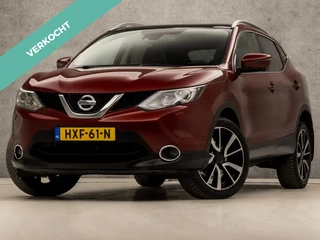 Nissan QASHQAI 1.2 N-Connecta Sport Automaat (PANORAMADAK, NAVIGATIE, 360 CAMERA, LEDER, ELEK SPORTSTOELEN, STOELVERWARMING, GETINT GLAS, CRUISE, NIEUWSTAAT)