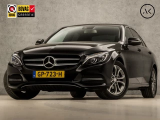 Mercedes-Benz C-Klasse 180 Sport 157Pk Automaat (GROOT NAVI, LEDER, BURMESTER, STOELVERWARMING, ELEK SPORTSTOELEN, GETINT GLAS, CRUISE, PARKEERSENSOREN, NIEUWE APK, NIEUWSTAAT)