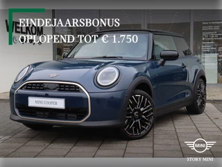 MINI 3-deurs Hatchback Cooper C Automaat / Favoured Trim / Pakket L / 18 inch Night Flash Spoke 2-tone