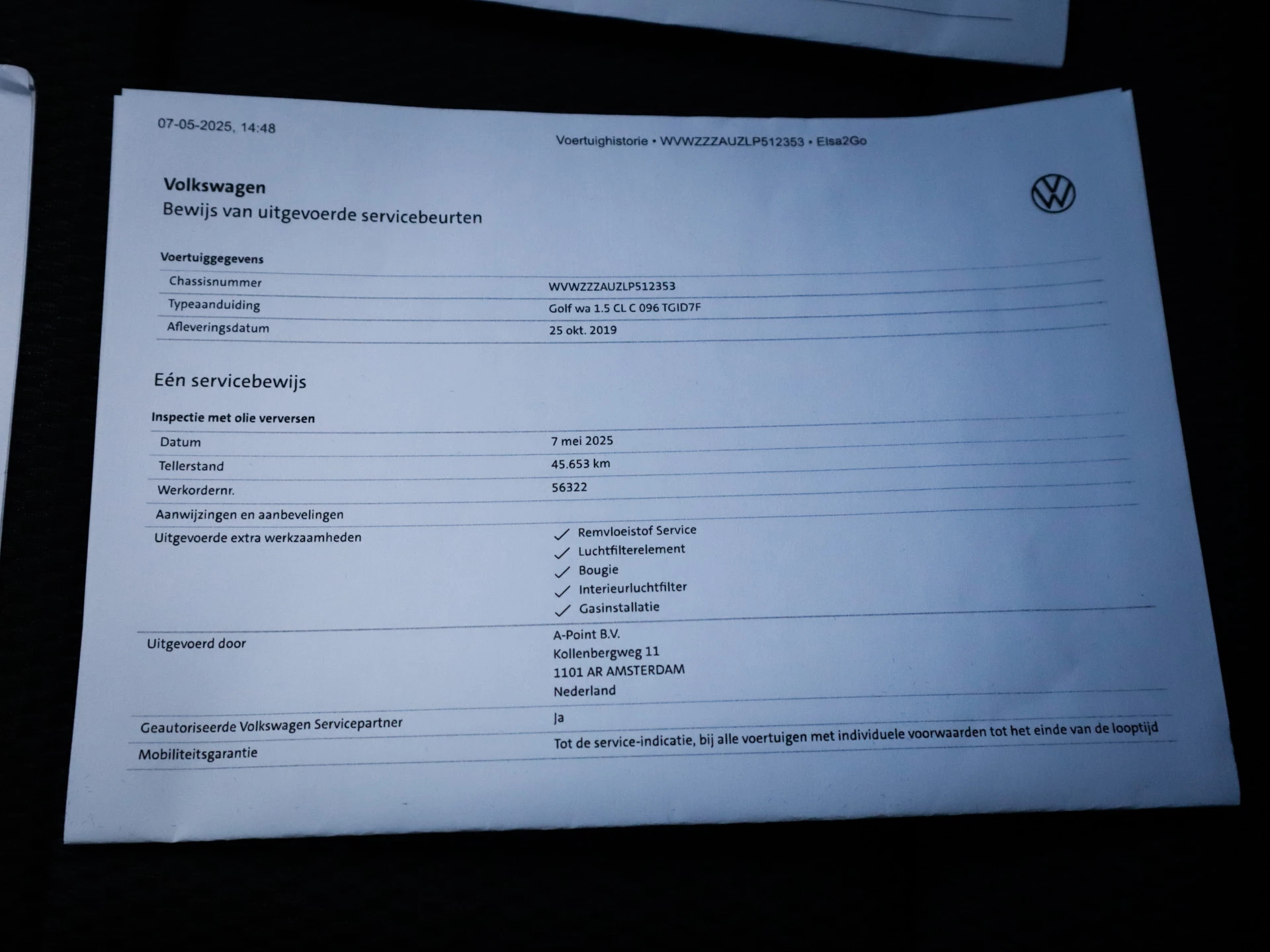 Hoofdafbeelding Volkswagen Golf