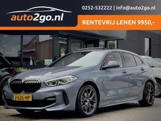 BMW 1 Serie 118i AUT7 M-SPORT HIGH EXECUTIVE EDITION PANODAK DESIGNO-SPORTLEDER NAVI CAMERA DIGI-DASH APPLE-CARPLAY LED LMV PDC
