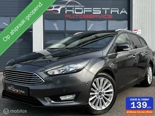 Ford Focus Wagon 1.0 Titanium Edition Navi PDC Clima NAP Netjes!