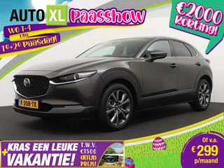Mazda CX-30 2.0 187PK Aut. e-SkyActiv-X Hybrid Luxury Trekhaak Camera Leder