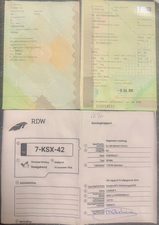 Hoofdafbeelding Chevrolet Spark