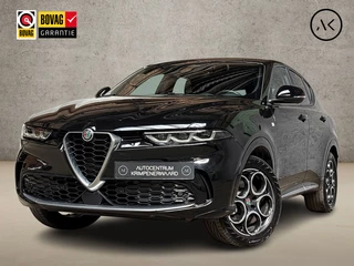 Alfa Romeo Tonale 1.3T PHEV Ti 280Pk Automaat (APPLE CARPLAY, GROOT NAVI, CAMERA, ADAPTIVE CRUISE, SPORTSTOELEN, GETINT GLAS, KEYLESS, ZWART HEMEL, NIEUWSTAAT)