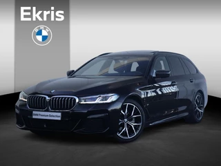 BMW 5-serie Touring 520i High Executive M Sportpakket/ Stuurwiel verwarming/ Panoramadak/ Elektrische Trekhaak/ Sportstoelen/ Active Cruise Control/ HiFi/ Head-Up/ Stoelverwarming