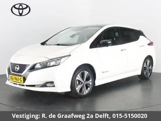 Hoofdafbeelding Nissan Leaf Nissan Leaf Tekna 40 kWh | 360° camera | Stuurverwarming | Stoelverwarming&koeling | Navi | achterbank verwarmd | Apple Carplay/Android