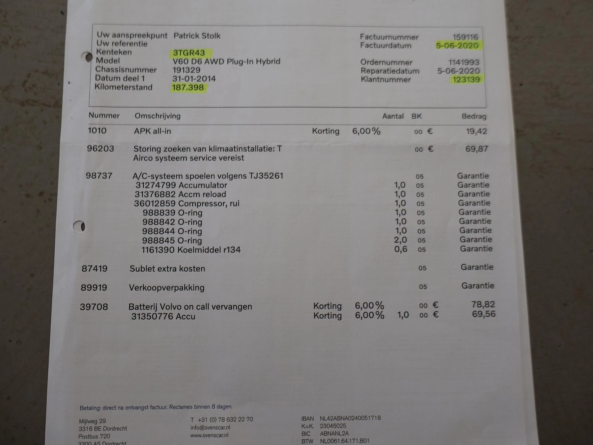 Hoofdafbeelding Volvo V60