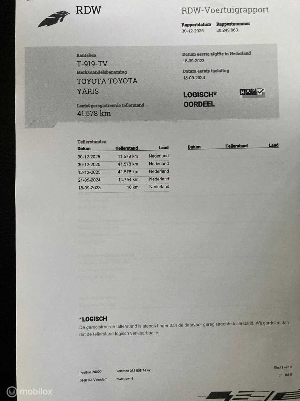 Hoofdafbeelding Toyota Yaris