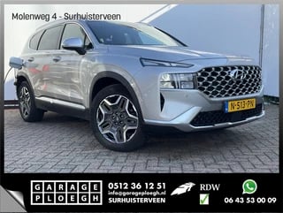 Hyundai Santa Fe 7-Pers 1.6 T-GDI 271pk PHEV Plug-In Leer Carplay Trekhaak Stoelverw. Plug-in 7-persoons