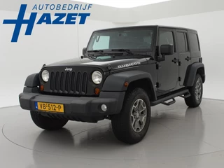 Hoofdafbeelding Jeep Wrangler Jeep Wrangler UNLIMITED RUBICON 2.8 CRD 200 PK AUT. GRIJS KENTEKEN + APPLE CARPLAY / ALPINE