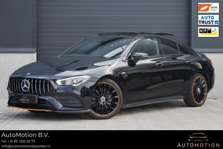 Mercedes-Benz CLA-klasse 200 Orangeart Edition AMG PANO 360 Stoelverwarming Alarmsysteem