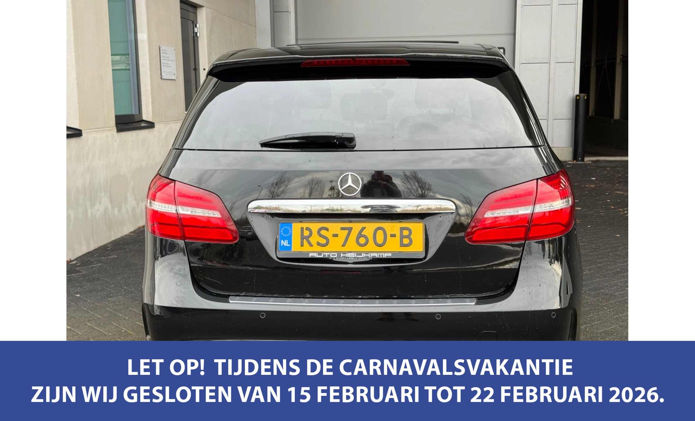 Hoofdafbeelding Mercedes-Benz B-Klasse