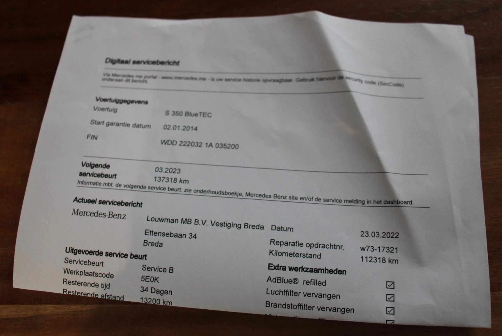 Hoofdafbeelding Mercedes-Benz S-Klasse
