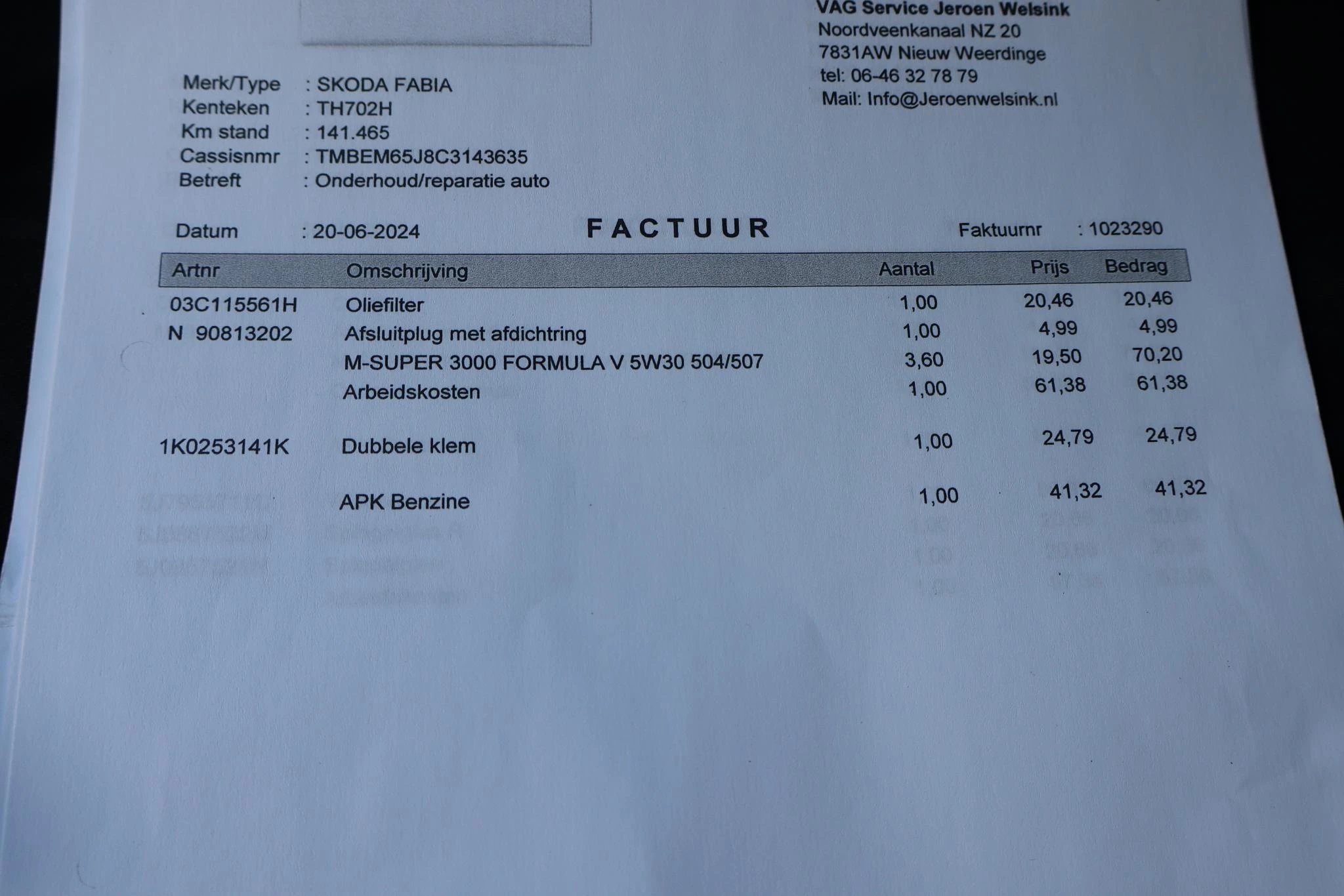 Hoofdafbeelding Škoda Fabia