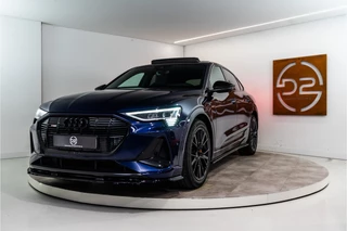 Hoofdafbeelding Audi e-tron Audi e-tron Sportback 50 Quattro S Edition 71 kWh 313PK | Pano | B&O | Sfeer | VOL! 12 MND Garantie