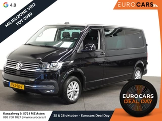 Volkswagen Transporter 2.0 TDI L2 Dubbele Cabine Automaat Airco Cruise control Camera Apple Carplay/Android Auto