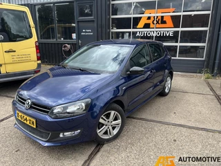 Volkswagen Polo 1.2 5DRS Blauw 2012 | Airco | Cruise | PDC | Stoelverwarming |