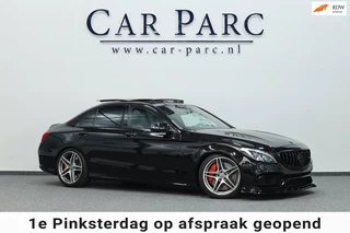 Mercedes-Benz C-klasse AMG 63 S 510+PK LED/SFEER/HUD/PANO/LEDER+S.VERWARMING+MEMORY/19" LMV/CAM/ACC/ECC/12 MDN GARANTIE!