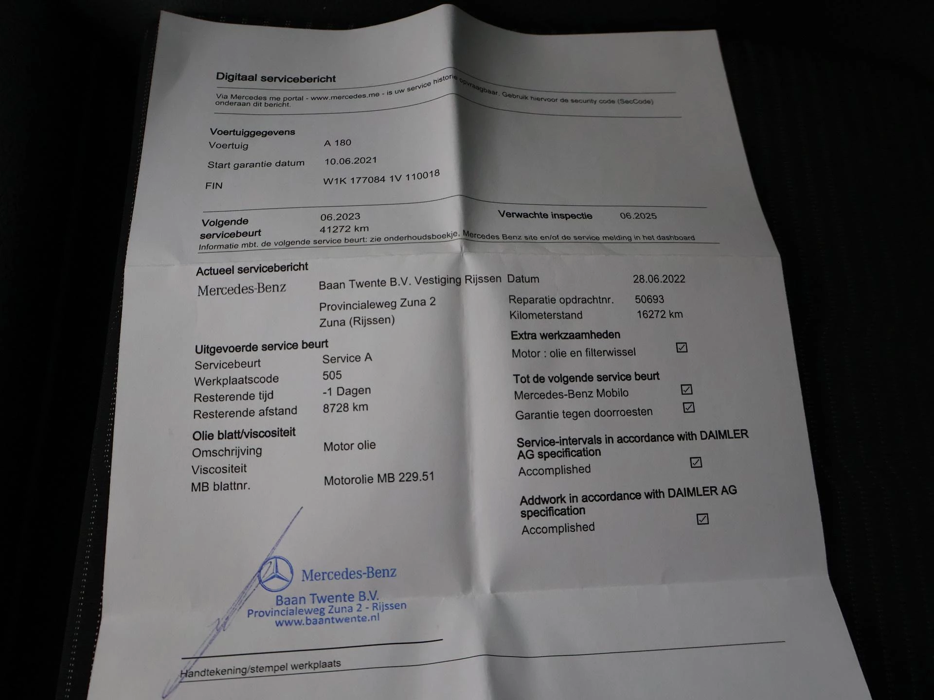 Hoofdafbeelding Mercedes-Benz A-Klasse