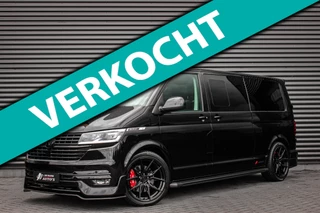 Volkswagen Transporter 2.0 TDI L2H1 199PK BULLI DC 4MOTION DUBBEL CABINE / KUIPSTOELEN / FULL OPTINS / LEDERENBEKLEDING/FULL BLACK