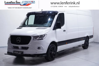 Mercedes-Benz Sprinter 315 CDI 150 pk L3H2 Black&White Edition Navi, 360 Camera, AMG Grille, 18" LMV, Sidebars, Zonneklep, 3-Zits