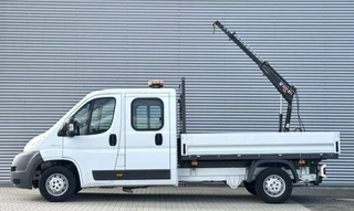 Fiat Ducato 33 2.3 HIAB CRANE DC Dubbele cabine met Kraan