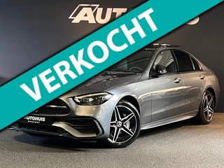 Mercedes-Benz C-klasse 300 e AMG Line Limousine Pano/Memoryseats/360Camera/Headup/Carbon/Stuurverwarming/Stoelventilatie/Trekhaak
