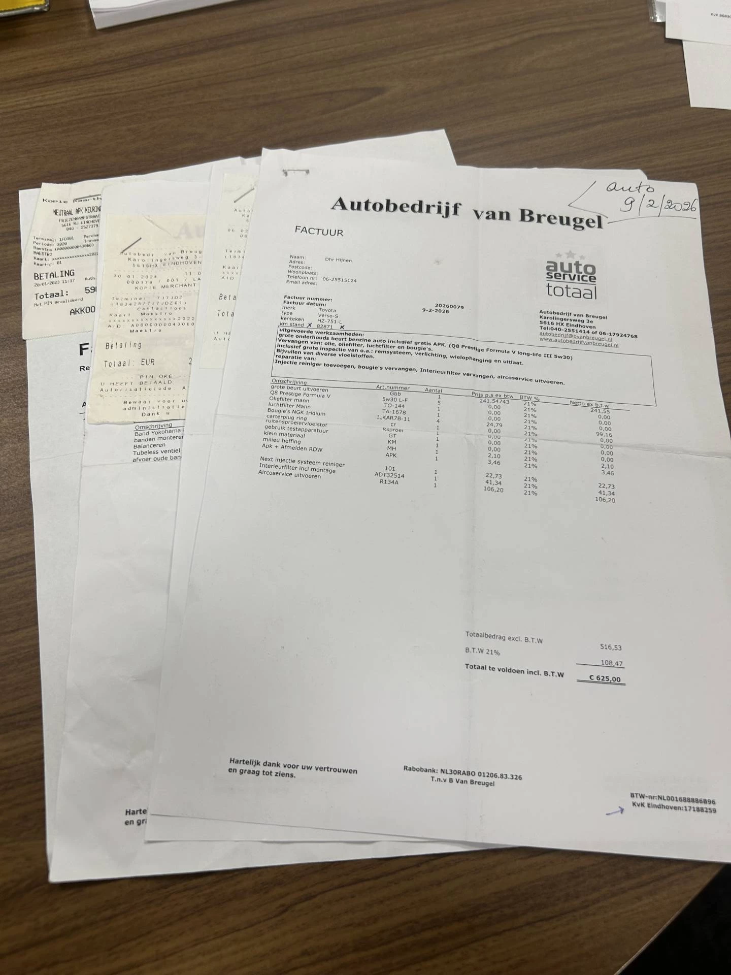 Hoofdafbeelding Toyota Verso-S