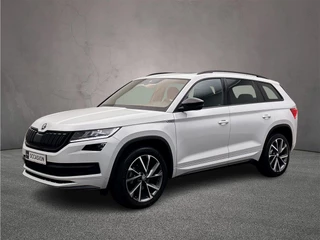 Skoda Kodiaq Sportline Business 1.5 TSI 150pk DSG Automaat Trekhaak, Panoramadak, CANTON audio, Adaptive cruise control, Navigatie, Achteruitrijcamera, LED verlichting