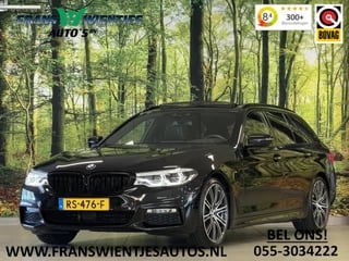 BMW 5 Serie Touring 530d High Executive | M Pakket | Panoramadak | Elektrische Stoelen + Geheugen | 360° Camera | Head-Up Display | Apple Carplay | Keyless | Harman Kardon | Parkeersensoren |