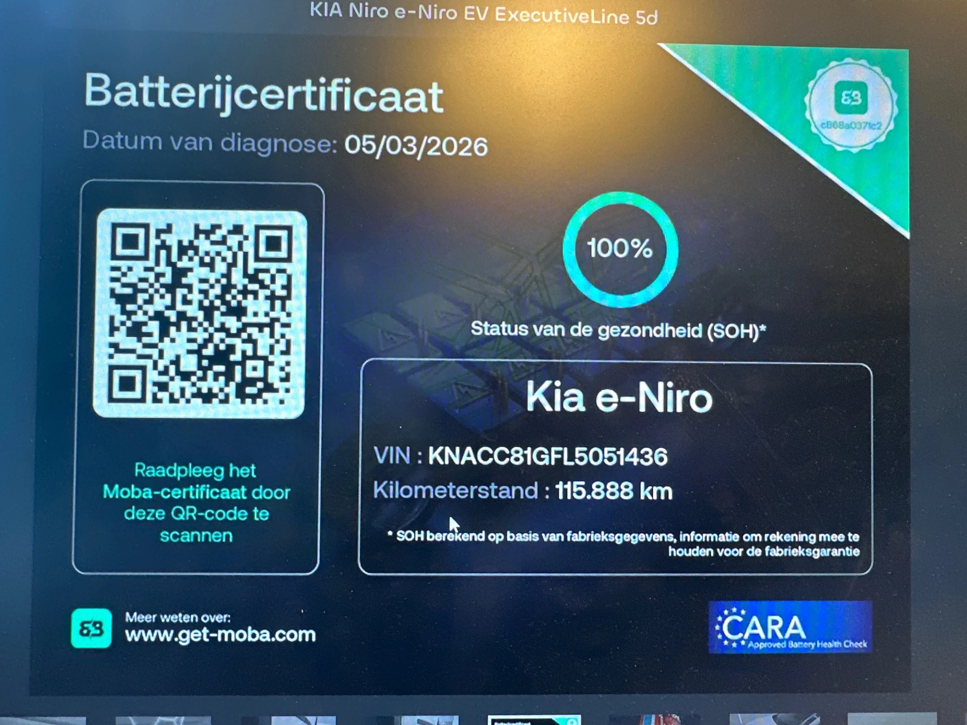 Hoofdafbeelding Kia e-Niro