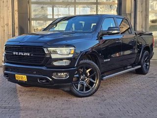 Dodge Ram 1500 5.7 V8 4x4 Crew Cab Laramie | Pano | Trekhaak | Leder | Alpine | Keyless | Camera | Sidesteps | Navi | 12" scherm | Klep uitlaat |