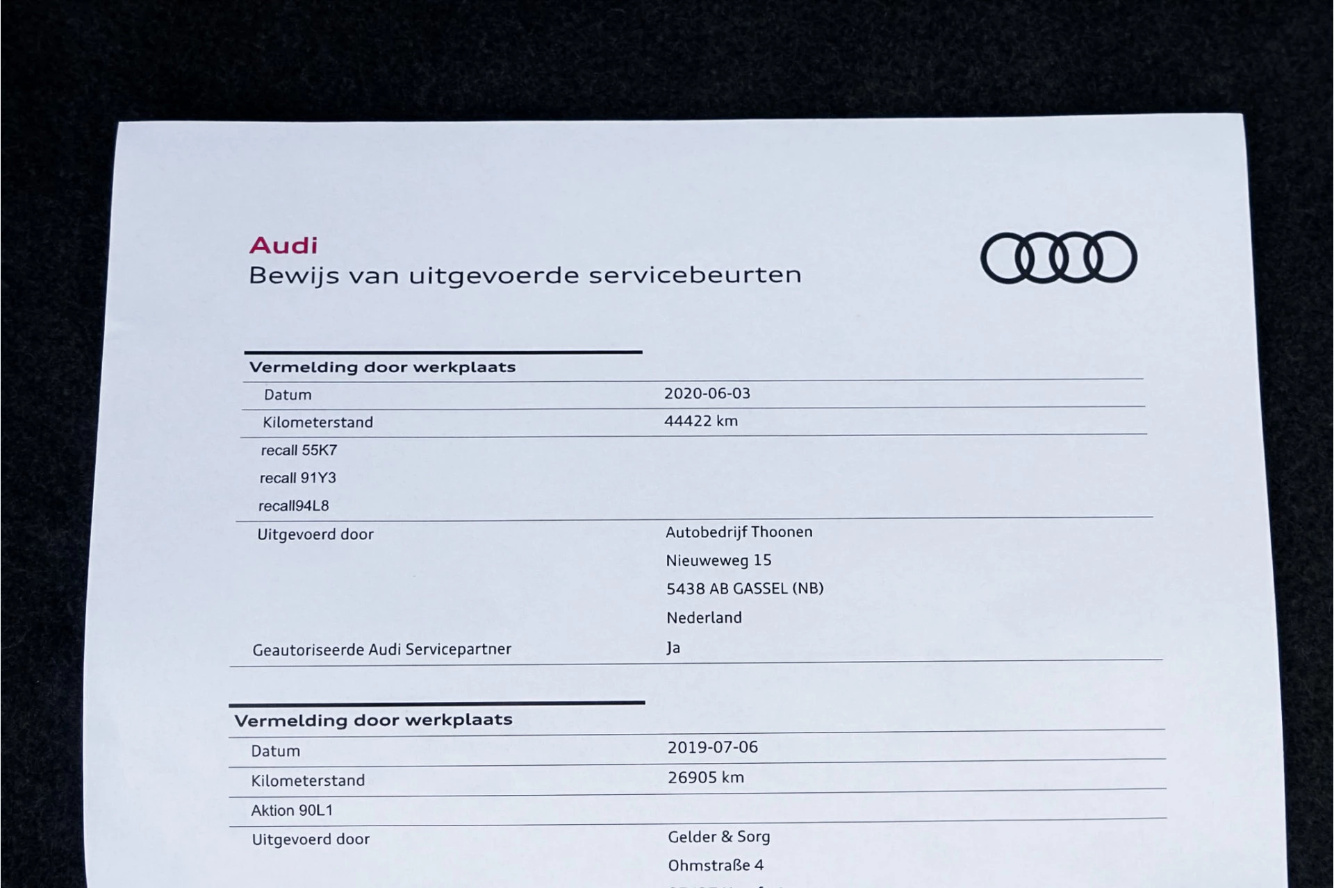 Hoofdafbeelding Audi A8