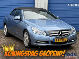 Mercedes E-klasse Cabrio 200 CGI Avantgarde * Airco * Cruise Control * NAVI * Stoel/Nekverwarming *