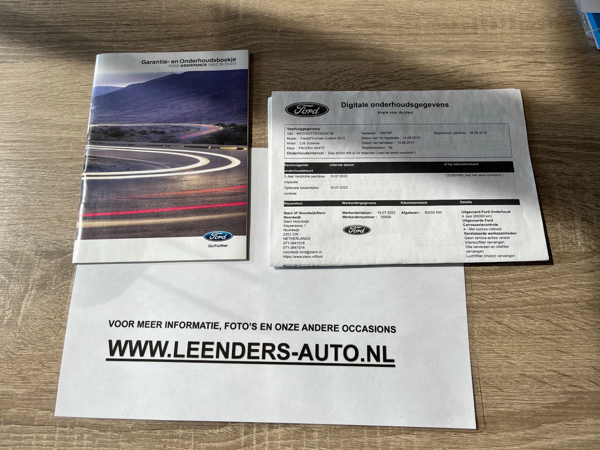 Hoofdafbeelding Ford Transit Custom