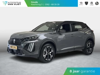 Hoofdafbeelding Peugeot 2008 Peugeot 2008 1.2 Hybrid 145 GT Automaat | Elektrisch verstelbare bestuurdersstoel | Stoelverwarming | Massage | 4-seizoensbanden | 360 Camera | Navigatie | Adaptieve cruise control